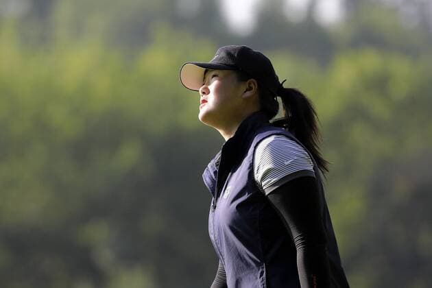 US golfer Angel Yin competes in the third round of LPGA Golf Damen Lorena Ochoa Match Play golf tournament at Mexico Golf Club in Mexico City, Mexico, 06 May 2017. LORENA OCHOA MATCH PLAY !ACHTUNG: NUR REDAKTIONELLE NUTZUNG!  Copyright: xJosexMendezx 20170506-636296940538889121