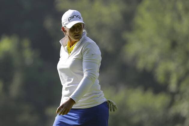 US golferAngela Stanford competes in the third round of LPGA Golf Damen Lorena Ochoa Match Play golf tournament at Mexico Golf Club in Mexico City, Mexico, 06 May 2017. LORENA OCHOA MATCH PLAY !ACHTUNG: NUR REDAKTIONELLE NUTZUNG!  Copyright: xJosexMendezx 20170506-636296943889667349