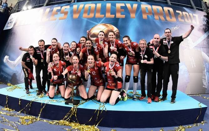 Mulhouse VOLLEYBALL : Mulhouse vs Le Cannet - Finale Ligue A - Paris - 06 05 2017 FedericoPestellini Panoramic 