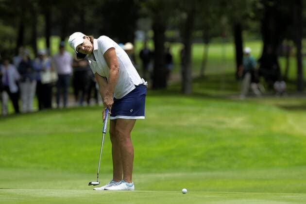 US Juli Inkster in action during the Hall of Fame members competition at the third day of the LPGA Golf Damen s Lorena Ochoa Match Play Tournament at the Golf Mexico Club, in Mexico City, Mexico, 06 May 2017. Lorena Ochoa Match Play Tournament !ACHTUNG: NUR REDAKTIONELLE NUTZUNG!  Copyright: xJoséxMéndezx MEX113 20170506-636297087116572707