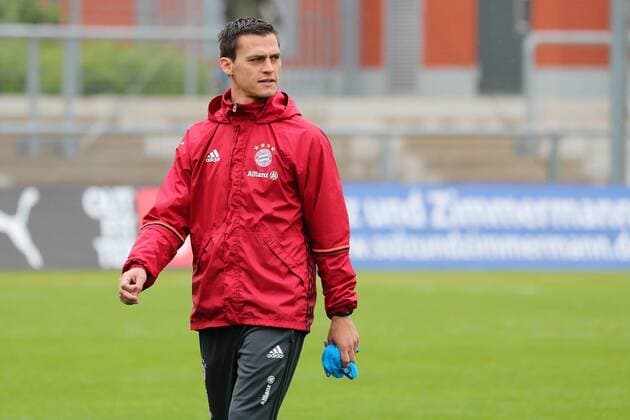 Thomas Wörle (Thomas Woerle, Trainer, Cheftrainer, FCB), Einzelbild, Aktion, Action, Fussball, Allianz Frauen-Bundesliga, 1. FFC Frankfurt - FC Bayern München, xozx