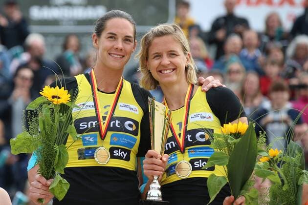 smart super cup Münster; Smart Beach Tour 2017; Ludwig, Walkenhorst +++ copyright: Joern Pollex HOCH ZWEI +++ Münster Germany xJoernxPollex HOCHxZWEIx