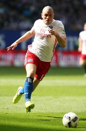Kyriakos Papadopoulos Einzelbild Freisteller Aktion Fußball Fussball DFL erste 1.Bundesliga Herren Saison 2016 2017 07.05.2017 Hamburger SV HSV vs. FSV Mainz 05