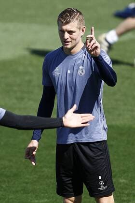 Real Madrid s Toni Kroos during training session. May 9,2017.  (2017050930)