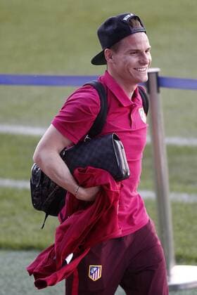Atletico de Madrid s Kevin Gameiro before training session. May 9,2017.  (20170509162)