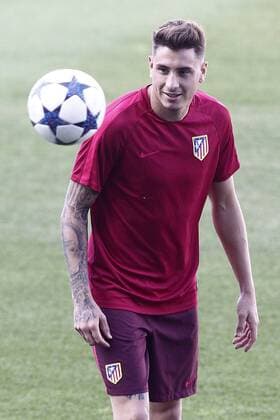 Atletico de Madrid s Jose Maria Gimenez during training session. May 9,2017.  (20170509163)
