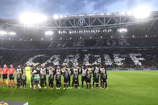 Mg Torino 09 05 2017 - Champions League Juventus-Monaco foto Matteo Gribaudi Image nella foto: coreografia tifosi Juventus 