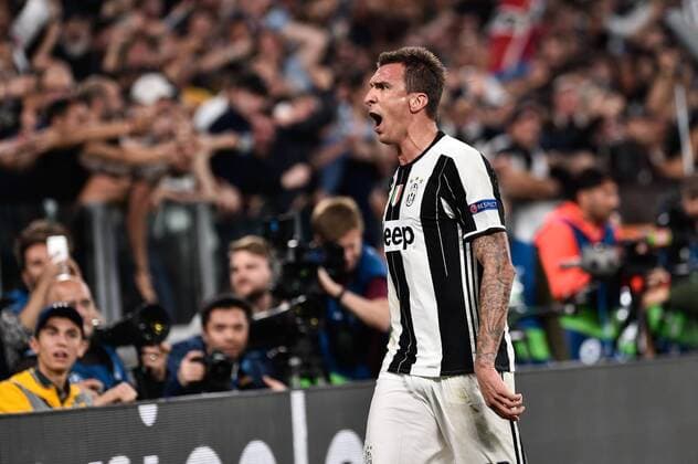 Mario Mandzukic of Juventus celebrates scoring first goal during the UEFA Champions League Semi-Final game 2 match between Juventus and Monaco at the Juventus Stadium, Turin, Italy on 9 May 2017. Copyright: xGiuseppexMaffiax 15320036