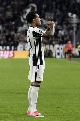 Db Torino 09 05 017 - Champions League Juventus-Monaco foto Daniele Buffa Image nella foto: esultanza gol Dani Alves 