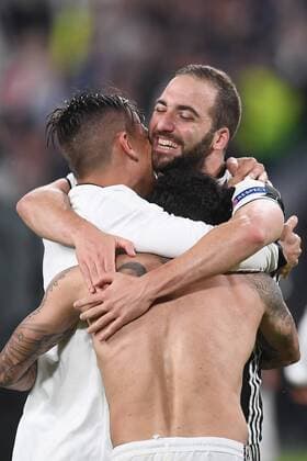 Mg Torino 09 05 2017 - Champions League Juventus-Monaco foto Matteo Gribaudi Image nella foto: esultanza a fine gara Juventus 