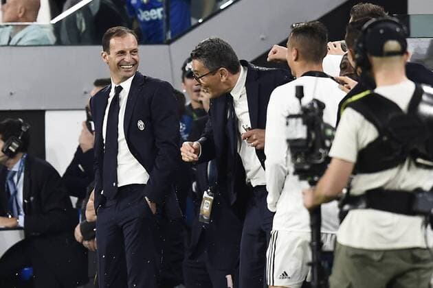 Db Torino 09 05 017 - Champions League Juventus-Monaco foto Daniele Buffa Image nella foto: Massimiliano Allegri 