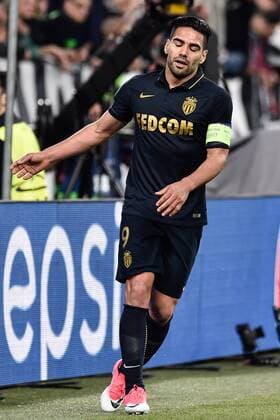 Fußball, CL, Juventus Turin - AS Monaco May 9, 2017 - Rome, Italy - Radamel Falcao Garca of Monaco looks dejected during the UEFA Champions League Semi-Final game 2 match between Juventus and Monaco at the Juventus Stadium, Turin, Italy on 9 May 2017. Juventus - Monaco Champions League Semi-Final  - ZUMAn230 20170509_zaa_n230_303 Copyright: xGiuseppexMaffiax