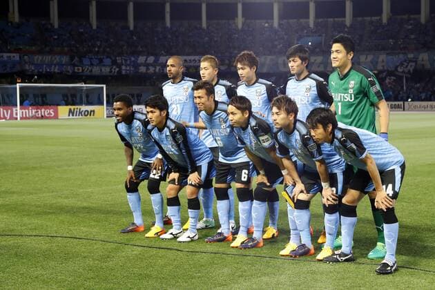Kawasaki Frontale team group Mannschaftsbild Totale line-up, MARCH 9, 2017 - Football Soccer : 2017 AFC Champions League Group G match between Kawasaki Frontale - Eastern SC at Kawasaki Todoroki Stadium, Kanagawa, Japan. Noxthirdxpartyxsales  (umqa051862)