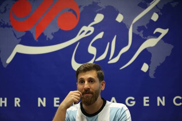 Reza Parastesh is an Iranian young man who has been very popular and famous these days due to his resemblance to Argentina professional footballer Lionel Messi.  Copyright: xMohammadxKhodabakhshx