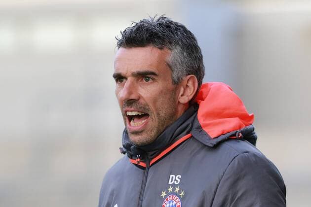 Trainer Danny Schwarz (FC Bayern II) Fussball Regionalliga Bayern Grünwalderstadion 05.05.2017 FC Bayern II -SV Schalding-Heining