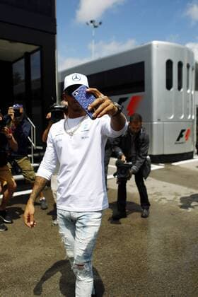 Spanish Grand Prix, Barcelona 11 - 14 May 2017 11.05.2017 - Lewis Hamilton (GBR) Mercedes AMG F1 W08 
