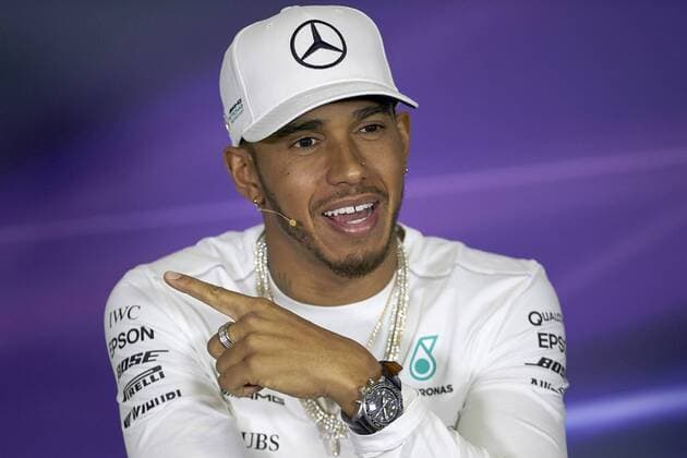 British Formula One driver Lewis Hamilton of Mercedes team attends a press conference PK Pressekonferenz at the the Formula One Grand Prix of Spain, in Montmelo, Catalonia, Spain 11 May of 2017. The 2017 Formula One Grand Prix of Spain will take place on 14 May 2017 at the Circuit de Barcelona-Catalunya. Press Conference !ACHTUNG: NUR REDAKTIONELLE NUTZUNG!  Copyright: xALEJANDROxGARCIAx 20170511-636301199822645030
