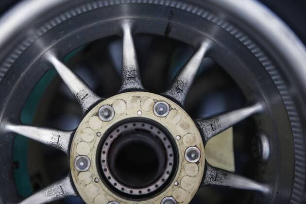 Motorsports: FIA Formula One World Championship WM Weltmeisterschaft 2017, Grand Prix of Spain, Pirelli, tire, tires, tyre, tyres, wheel, wheels, Reifen, Rad, feature Barcelona Spain xHOCHxZWEIx