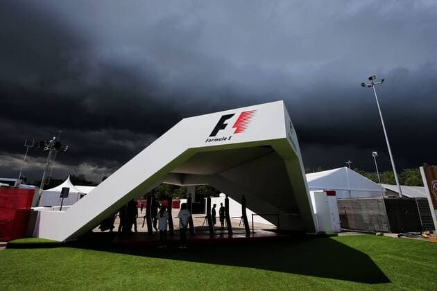 Bilder des Tages - SPORT Spanish Grand Prix, Barcelona 11 - 14 May 2017 F1 Paddock entrance. 11.05.2017. 