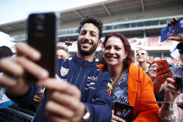 Motorsports: FIA Formula One World Championship WM Weltmeisterschaft 2017, Grand Prix of Spain, 3 Daniel Ricciardo (AUS, Red Bull Racing), Barcelona Spain xHOCHxZWEIx