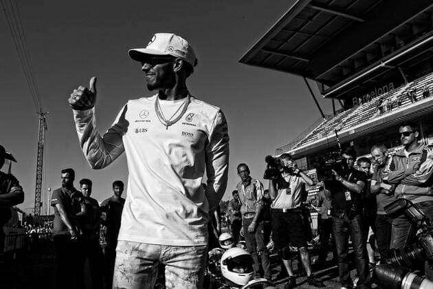 Motorsports: FIA Formula One World Championship WM Weltmeisterschaft 2017, Grand Prix of Spain, 44 Lewis Hamilton (GBR, Mercedes AMG Petronas F1 Team), Barcelona Spain xHOCHxZWEIx