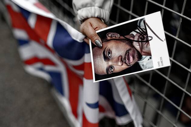 Themen der Woche - SPORT Bilder des Tages - SPORT Motorsports: FIA Formula One World Championship WM Weltmeisterschaft 2017, Grand Prix of Spain, fan of 44 Lewis Hamilton (GBR, Mercedes AMG Petronas F1 Team), Barcelona Spain xHOCHxZWEIx