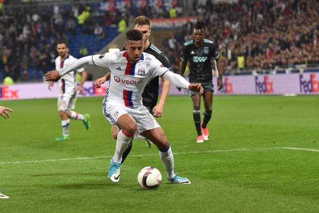 Corentin Tolisso (lyon) FOOTBALL : Lyon vs Ajax - Ligue Europa - 1 2e de finale - 11 05 2017 FredericChambert Panoramic 