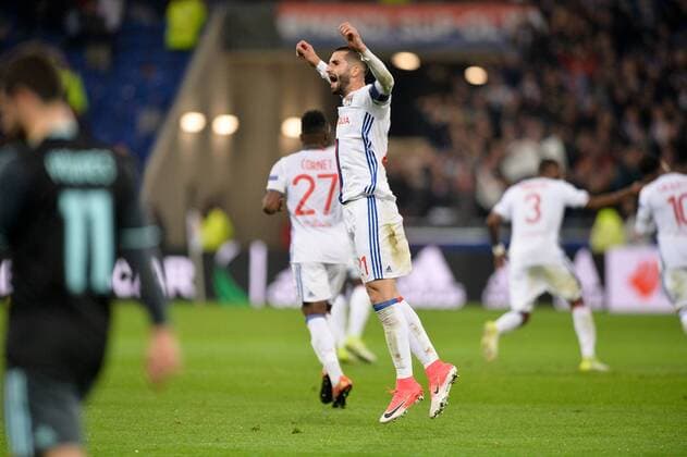 21 MAXIME GONALONS (ol) - JOIE FOOTBALL : Lyon vs Ajax Amsterdam - Ligue Europa - 1 2 Finale - 11 05 2017 AnthonyBIBARD FEP Panoramic 