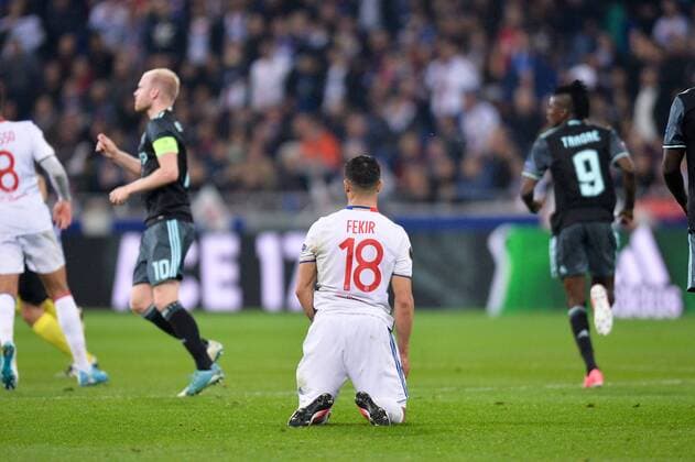18 NABIL FEKIR (ol) - DECEPTION FOOTBALL : Lyon vs Ajax Amsterdam - Ligue Europa - 1 2 Finale - 11 05 2017 AnthonyBIBARD FEP Panoramic 