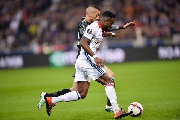 27 MAXWEL CORNET (ol) FOOTBALL : Lyon vs Ajax Amsterdam - Ligue Europa - 1 2 Finale - 11 05 2017 AnthonyBIBARD FEP Panoramic 