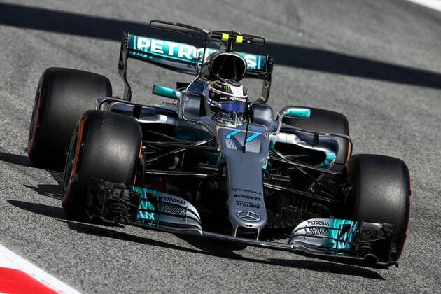 Spanish Grand Prix, Barcelona 11 - 14 May 2017 Valtteri Bottas (FIN) Mercedes AMG F1 W08. 12.05.2017. 
