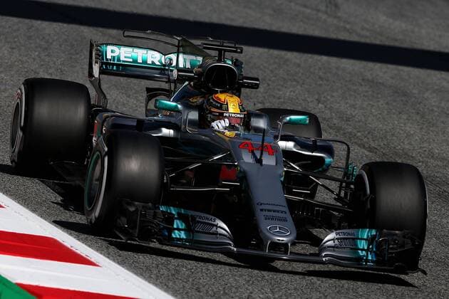 Spanish Grand Prix, Barcelona 11 - 14 May 2017 Lewis Hamilton (GBR) Mercedes AMG F1 W08. 12.05.2017. 