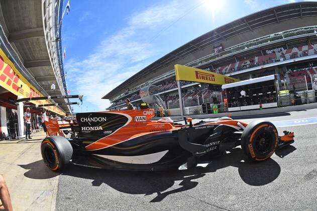 Stoffel Vandoorne (B 2), McLaren Honda, Grosser Preis von Spanien 2017, Erstes freies Training, Motorsport, Formel 1, 12.05.2017, Barcelona Copyright: xAndre Eibner-Pressefotox EP_JAE