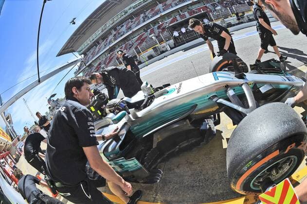 Valtteri Bottas (FIN 77), Mercedes AMG Petronas Motorsport, Grosser Preis von Spanien 2017, Erstes freies Training, Motorsport, Formel 1, 12.05.2017, Barcelona Copyright: xAndre Eibner-Pressefotox EP_JAE