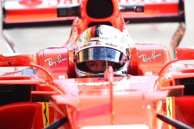 Sebastian Vettel (GER 5), Scuderia Ferrari, Grosser Preis von Spanien 2017, Erstes freies Training, Motorsport, Formel 1, 12.05.2017, Barcelona Copyright: xAndre Eibner-Pressefotox EP_JAE