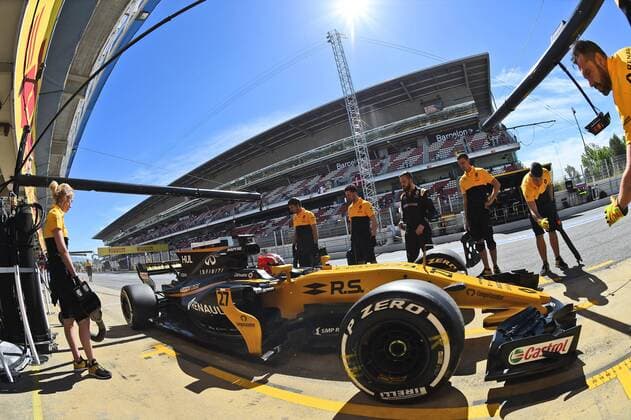 Niko Hülkenberg (GER 27), Renault F1 Team, Grosser Preis von Spanien 2017, Erstes freies Training, Motorsport, Formel 1, 12.05.2017, Barcelona Copyright: xAndre Eibner-Pressefotox EP_JAE