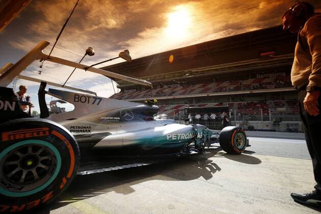 Themen der Woche - SPORT Bilder des Tages - SPORT Motorsports: FIA Formula One World Championship WM Weltmeisterschaft 2017, Grand Prix of Spain, 77 Valtteri Bottas (FIN, Mercedes AMG Petronas F1 Team), Barcelona Spain xHOCHxZWEIx