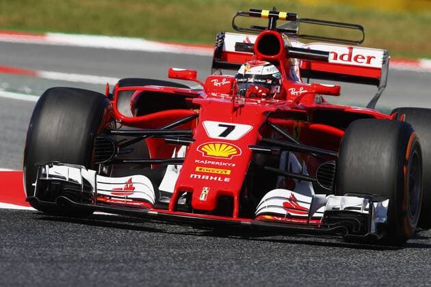 Motorsports: FIA Formula One World Championship WM Weltmeisterschaft 2017, Grand Prix of Spain, 7 Kimi Raikkonen (FIN, Scuderia Ferrari), Barcelona Spain xHOCHxZWEIx