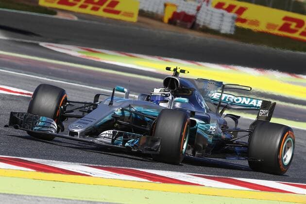 Motorsports: FIA Formula One World Championship WM Weltmeisterschaft 2017, Grand Prix of Spain, 77 Valtteri Bottas (FIN, Mercedes AMG Petronas F1 Team), Barcelona Spain xHOCHxZWEIx