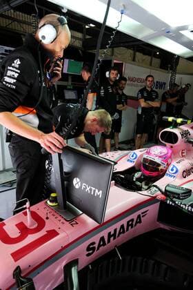 Spanish Grand Prix, Barcelona 11 - 14 May 2017 Esteban Ocon (FRA) Sahara Force India F1 VJM10. 12.05.2017. 