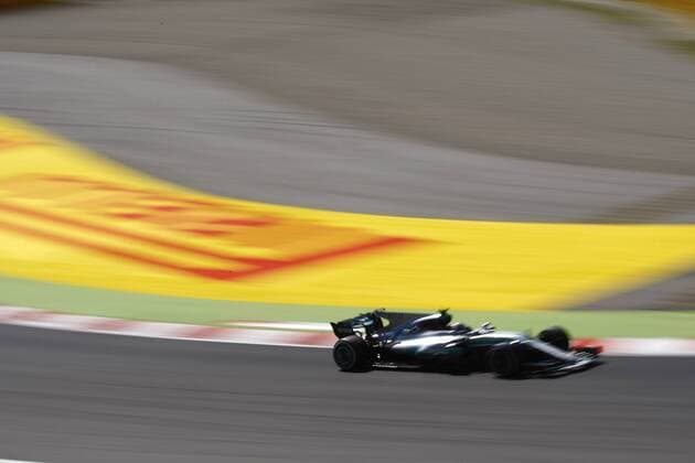 Spanish Grand Prix, Barcelona 11 - 14 May 2017 12.05.2017 - Valtteri Bottas (FIN) Mercedes AMG F1 W08 