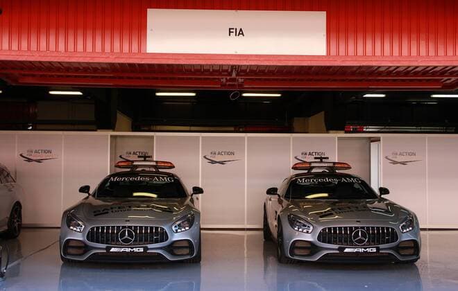 Safetycar, formula 1 GP, Spanien in Barcelona 12.05.2017 Photo:mspb Jackie Weiss Safetycar, formula 1 GP, Spanien