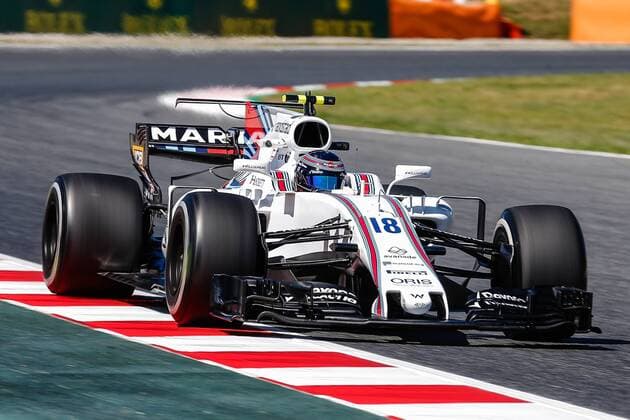 May 12, 2017 - Barcelona, Spain - Stroll, team Williams Martini Racing during the Formula One GP of Spain 2017 celebrated at Circuit Barcelona Catalunuya on 12th May 2017 in Barcelona, Spain. (Credit: NurPhoto) Spanish F1 Grand Prix - Practice  - ZUMAn230 20170512_zaa_n230_042 Copyright: xUrbanandsportx