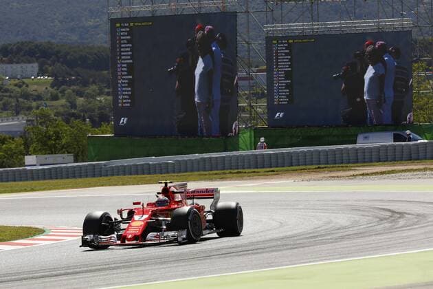 Motorsports: FIA Formula One World Championship WM Weltmeisterschaft 2017, Grand Prix of Spain, 7 Kimi Raikkonen (FIN, Scuderia Ferrari), Barcelona Spain xHOCHxZWEIx