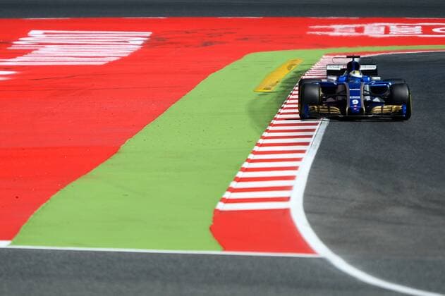 170512 MONTMELO, SPAIN - MAY 12: Marcus Ericsson of Sweden driving the (9) Sauber F1 Team Sauber C36 Ferrari on track during practice for the Spanish Formula One Grand Prix at Circuit de Catalunya on May 12, 2017 in Montmelo, Spain. inför Spaniens Grand Prix den 12 maj 2017 i Barcelona.  Copyright: PATRIKxLUNDIN BB170512BB084