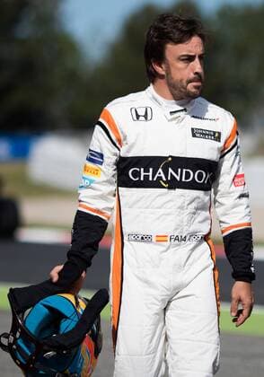 Formel 1, GP Spanien, Fernando Alonso Motorschaden May 12th 2017, Circuit de Barcelona, Catalunya, Spain; Spanish Formula One Grand Prix; Friday Practice; Fernando Alonso of Mclaren Honda out after his car broke down on the circuit xEricxAlonsox  ActionPlus11878270