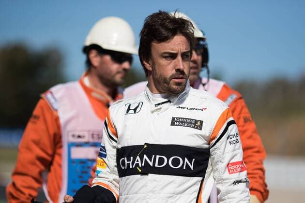 Formel 1, GP Spanien, Fernando Alonso Motorschaden May 12th 2017, Circuit de Barcelona, Catalunya, Spain; Spanish Formula One Grand Prix; Friday Practice; Fernando Alonso of Mclaren Honda out after his car broke down on the circuit xEricxAlonsox  ActionPlus11878271