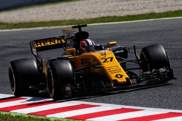 Spanish Grand Prix, Barcelona 11 - 14 May 2017 Nico Hulkenberg (GER) Renault F1 Team RS17. 13.05.2017. 