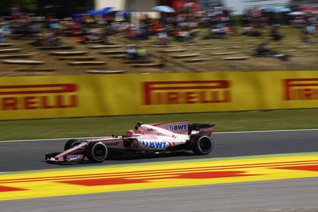 Spanish Grand Prix, Barcelona 11 - 14 May 2017 13.05.2017 - Esteban Ocon (FRA) Sahara Force India F1 VJM10 