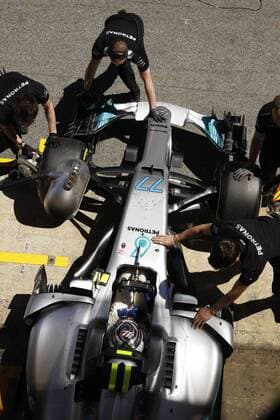Motorsports: FIA Formula One World Championship WM Weltmeisterschaft 2017, Grand Prix of Spain, 77 Valtteri Bottas (FIN, Mercedes AMG Petronas F1 Team), Barcelona Spain xHOCHxZWEIx